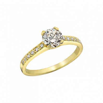 Δαχτυλίδι Χρυσό 14K (RI390 - RY113)